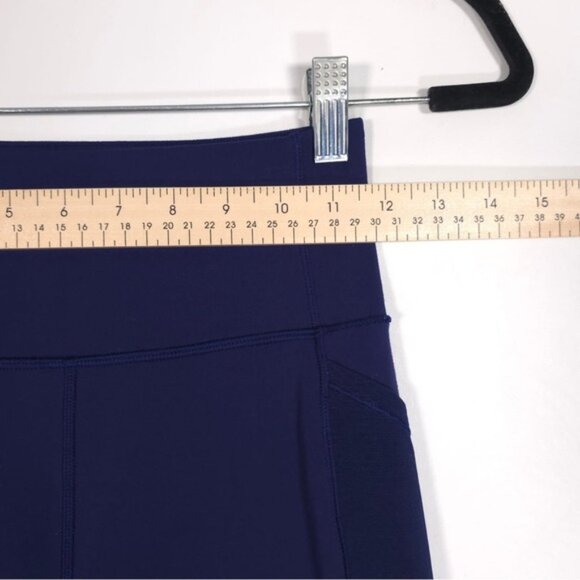 Lululemon Women’s All‎ The Right Places Leggings Ankle Mesh Navy Size 4 - Picture 5 of 10